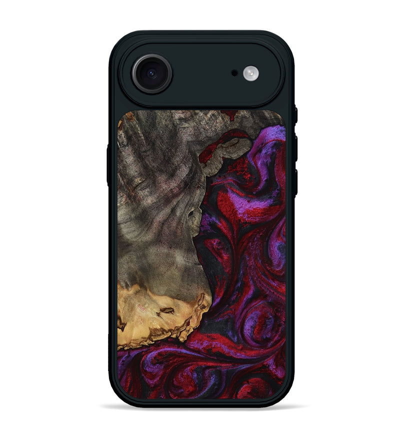 iPhone 17 Air Wood Phone Case - Marcel (Red, 785148)