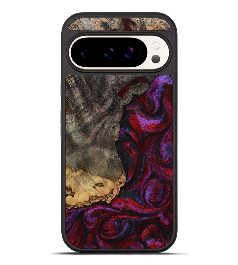 Pixel 10 Pro XL Wood Phone Case - Marcel (Red, 785148)