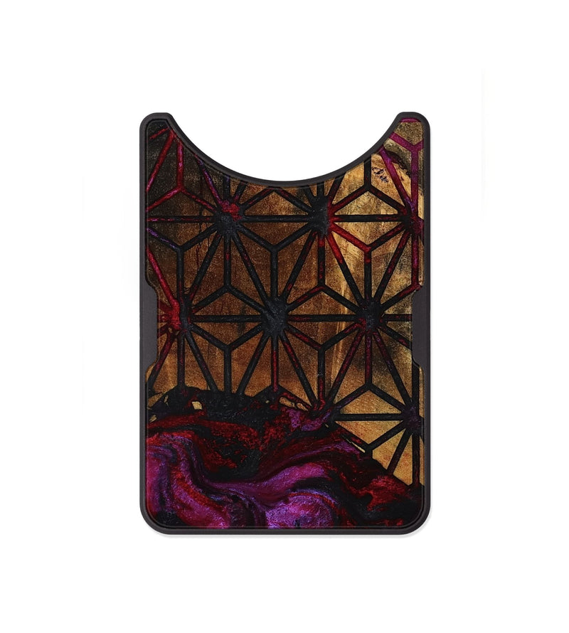 Alloy Wood Wallet - Danelle (Pattern, 785152)