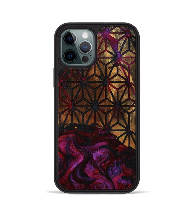 iPhone 12 Pro Wood Phone Case - Danelle (Pattern, 785152)