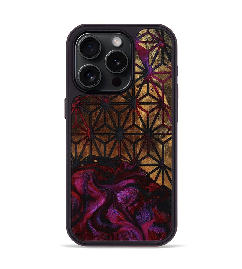 iPhone 15 Pro Wood Phone Case - Danelle (Pattern, 785152)