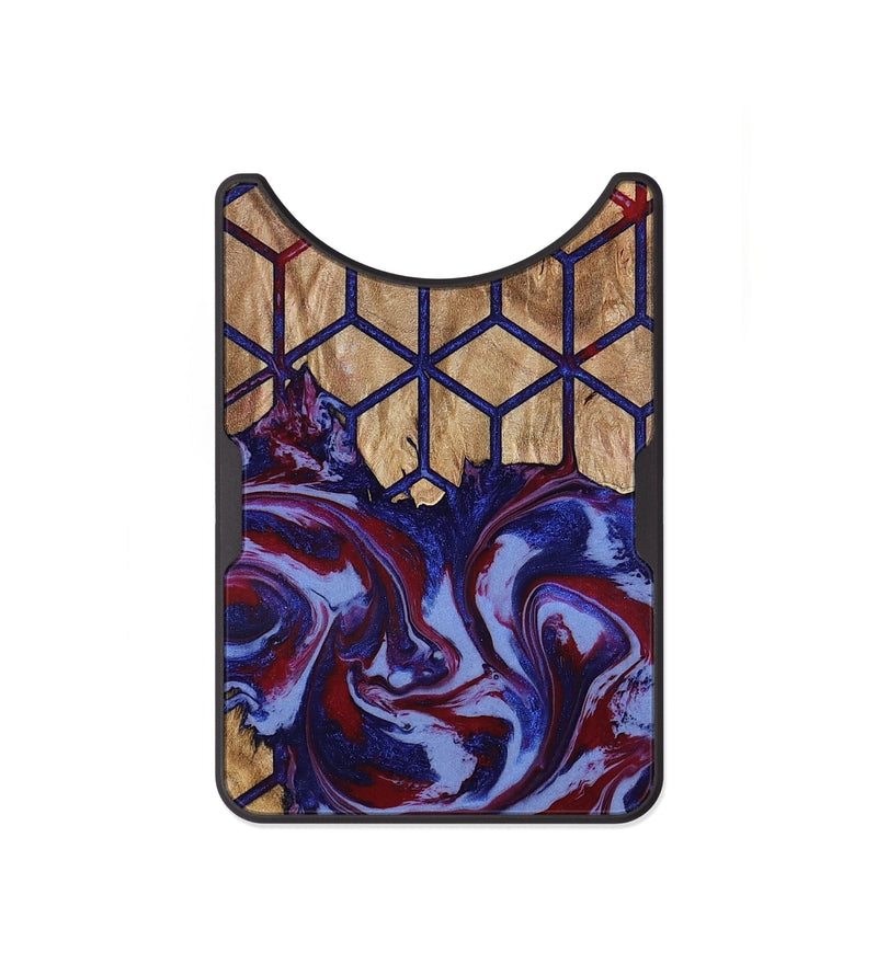 Alloy Wood Wallet - Robbin (Pattern, 785259)