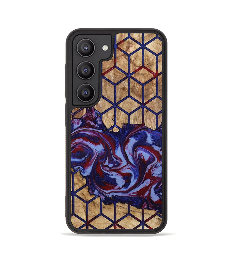 Galaxy S23 Wood Phone Case - Robbin (Pattern, 785259)