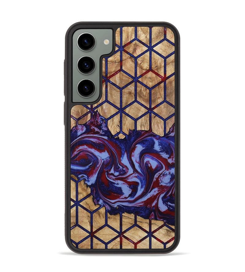 Galaxy S23 Plus Wood Phone Case - Robbin (Pattern, 785259)