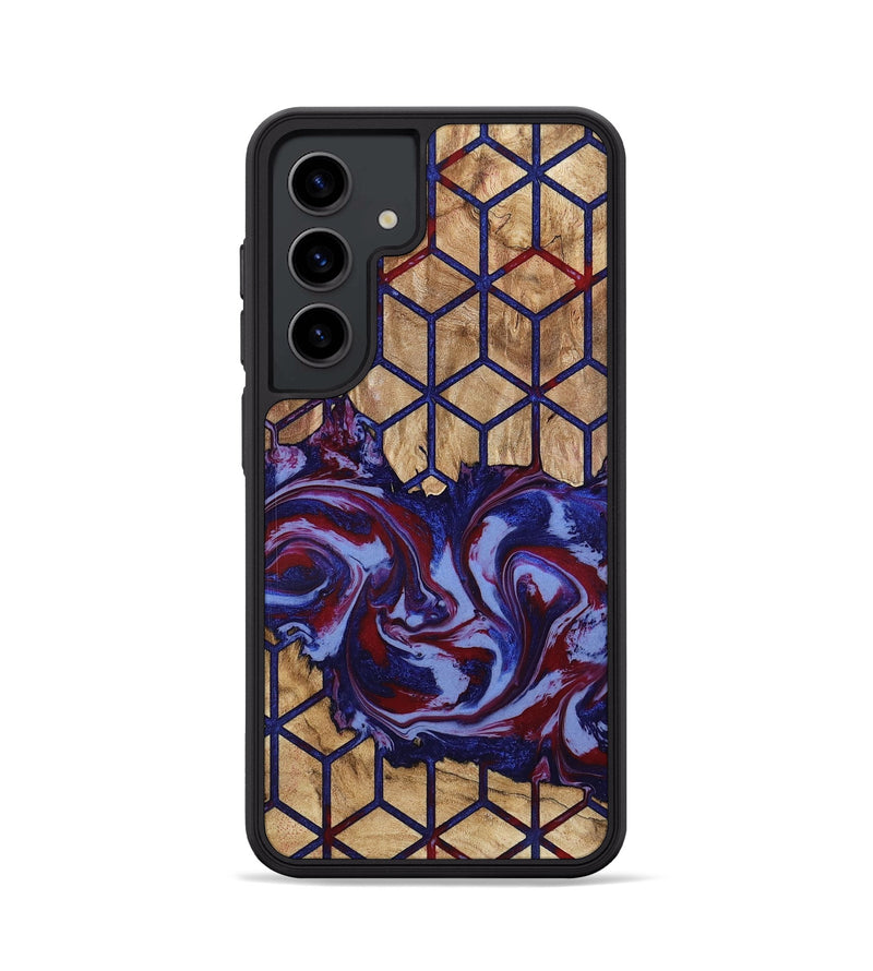 Galaxy S24 Wood Phone Case - Robbin (Pattern, 785259)