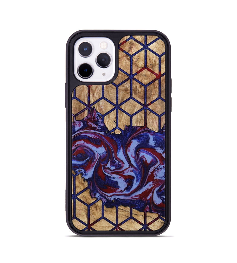 iPhone 11 Pro Wood Phone Case - Robbin (Pattern, 785259)
