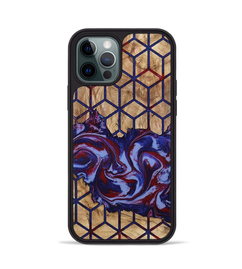iPhone 12 Pro Wood Phone Case - Robbin (Pattern, 785259)