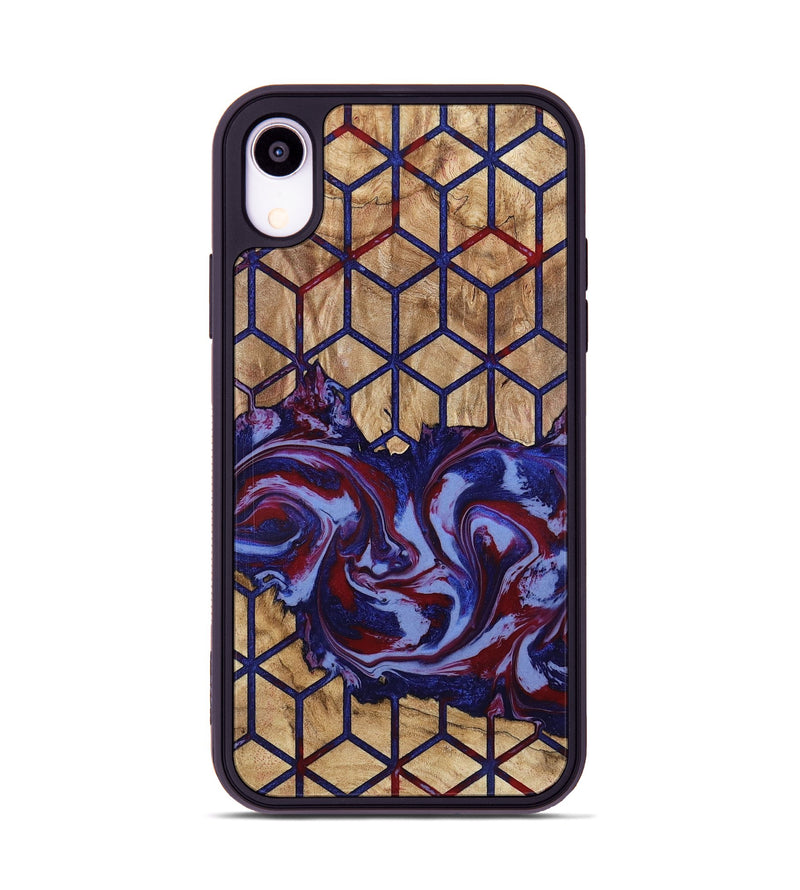 iPhone Xr Wood Phone Case - Robbin (Pattern, 785259)