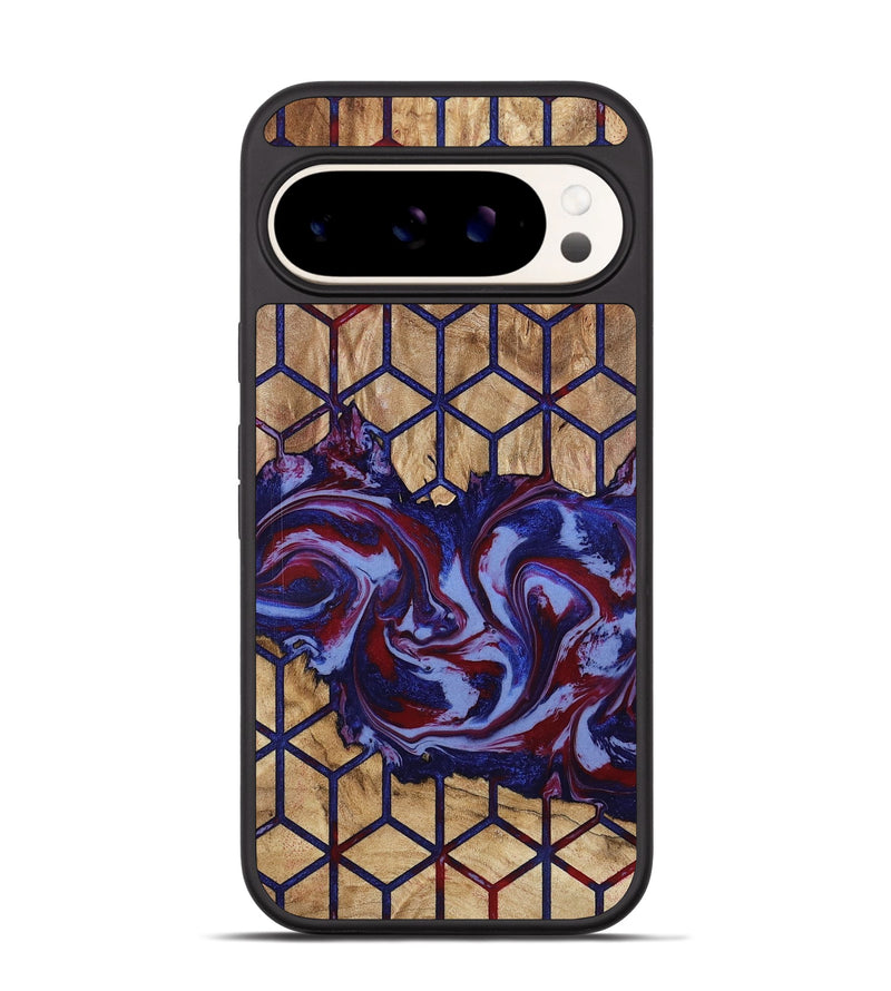 Pixel 9 Wood Phone Case - Robbin (Pattern, 785259)