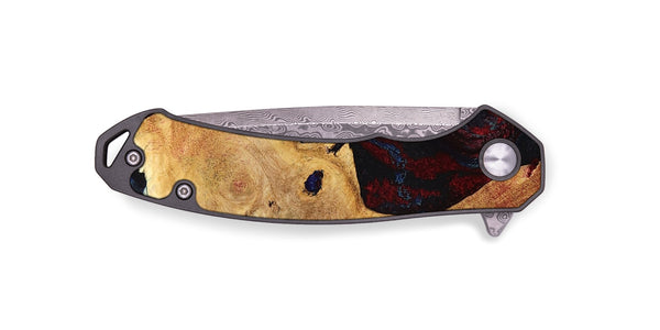 EDC Wood Pocket Knife - Deanne (Red, 785275)
