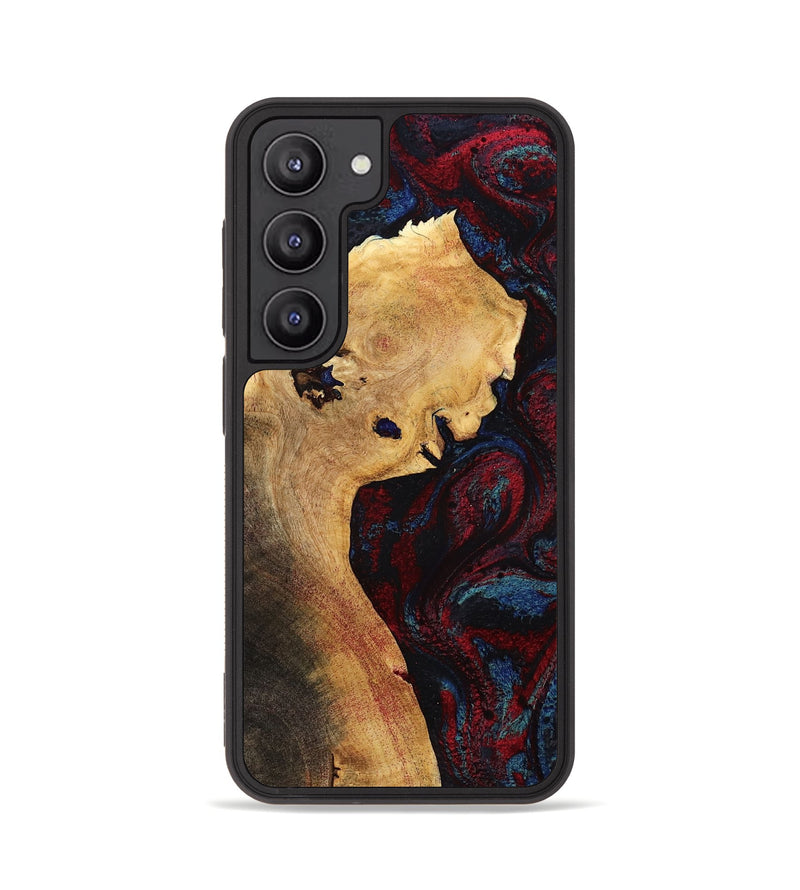 Galaxy S23 Wood Phone Case - Deanne (Red, 785275)