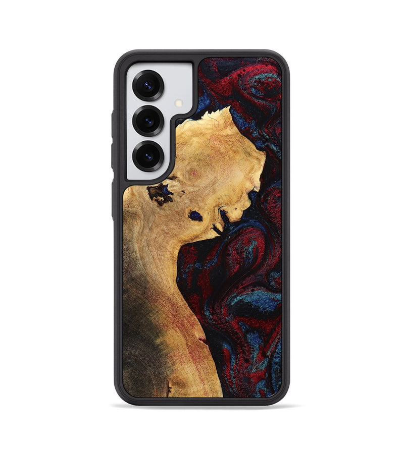 Galaxy S25 Wood Phone Case - Deanne (Red, 785275)