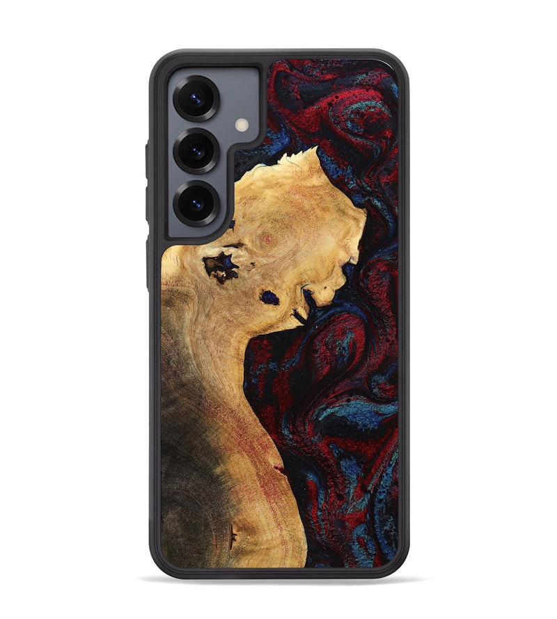 Galaxy S25 Plus Wood Phone Case - Deanne (Red, 785275)
