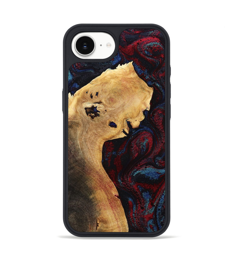 iPhone 16e Wood Phone Case - Deanne (Red, 785275)