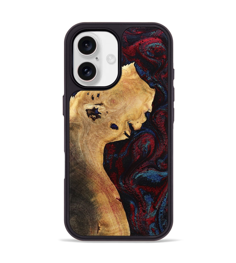 iPhone 17 Wood Phone Case - Deanne (Red, 785275)