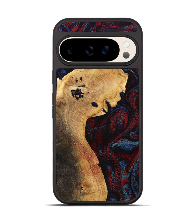 Pixel 10 Wood Phone Case - Deanne (Red, 785275)