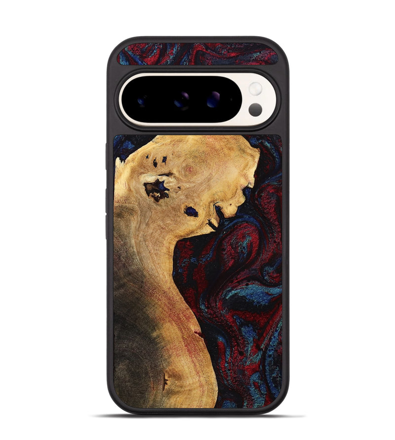Pixel 9 Pro Wood Phone Case - Deanne (Red, 785275)