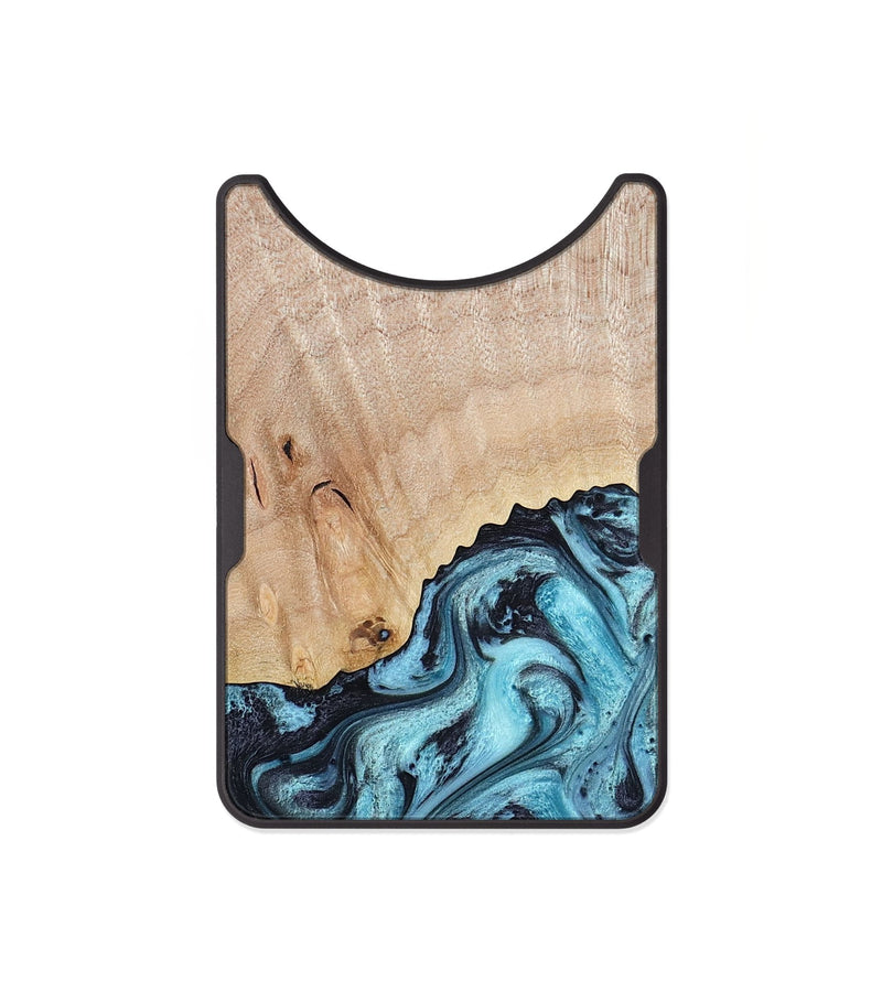 Alloy Wood Wallet - Rudolph (Blue, 785588)