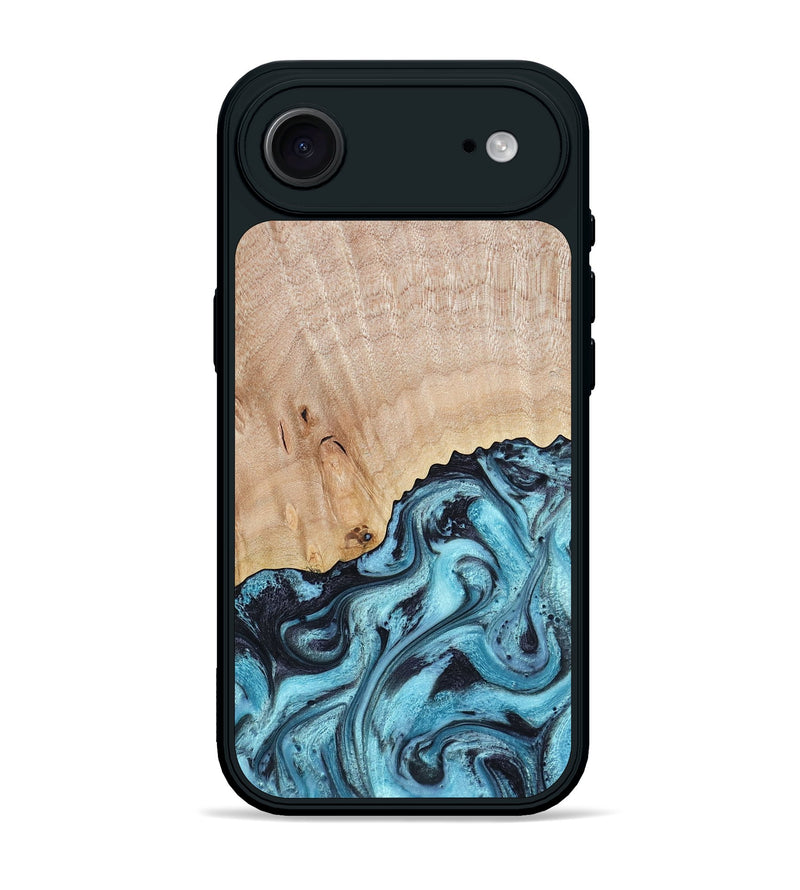 iPhone 17 Air Wood Phone Case - Rudolph (Blue, 785588)