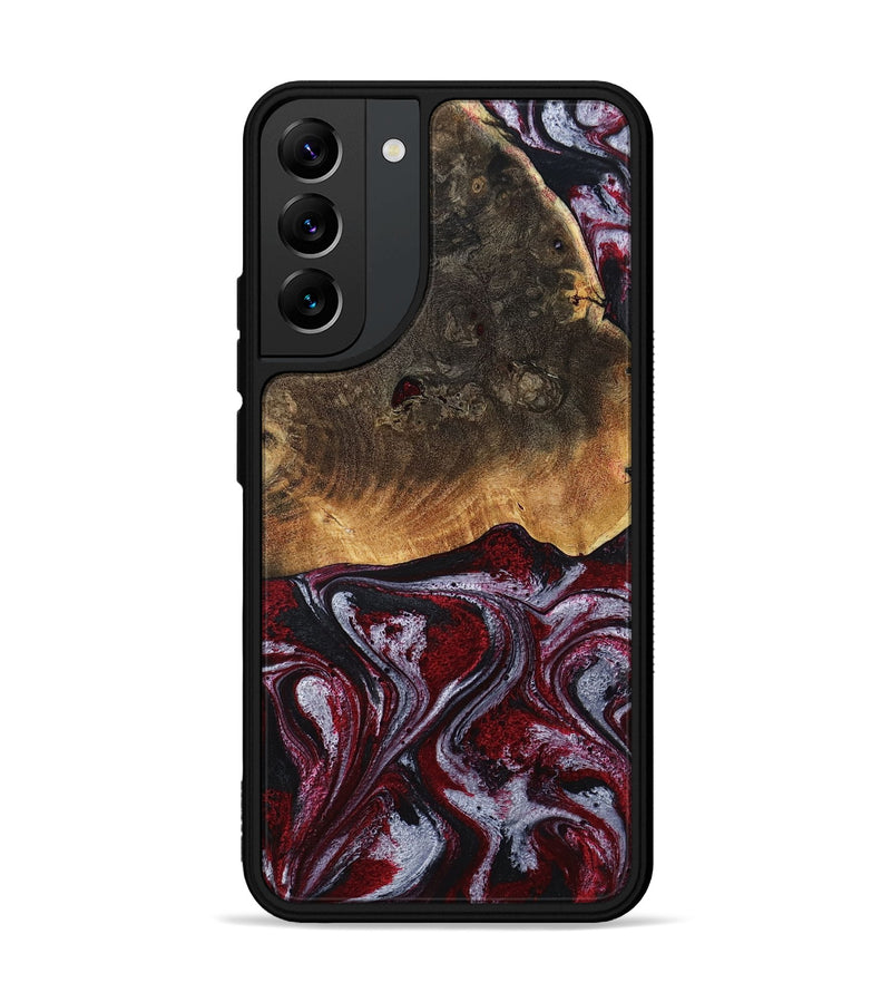 Galaxy S22 Plus Wood Phone Case - Javion (Red, 785854)