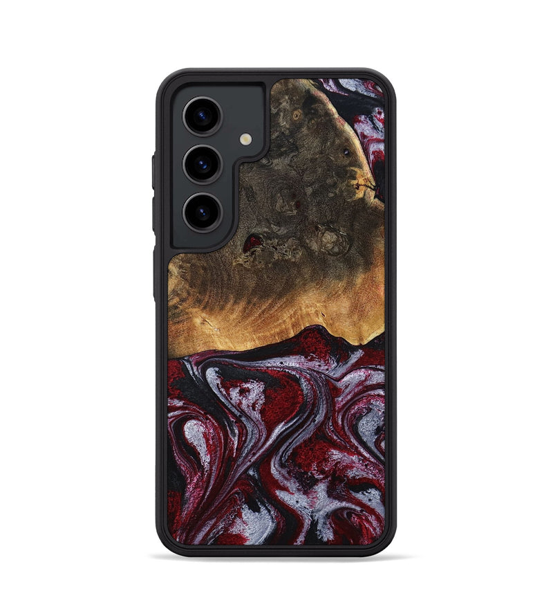 Galaxy S24 Wood Phone Case - Javion (Red, 785854)