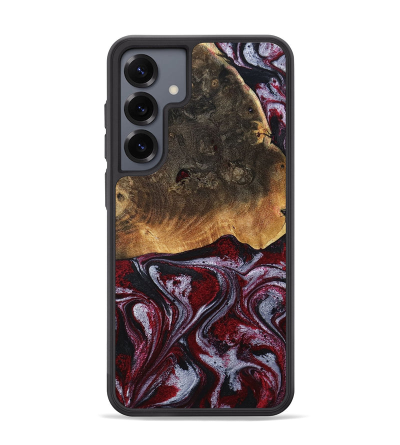 Galaxy S25 Plus Wood Phone Case - Javion (Red, 785854)