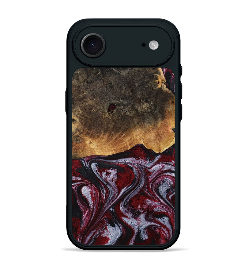 iPhone 17 Air Wood Phone Case - Javion (Red, 785854)