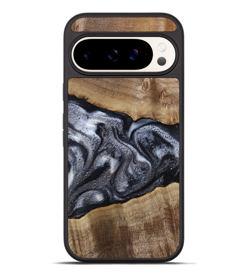 Pixel 9 Pro XL Wood Phone Case - Leland (Black & White, 785861)