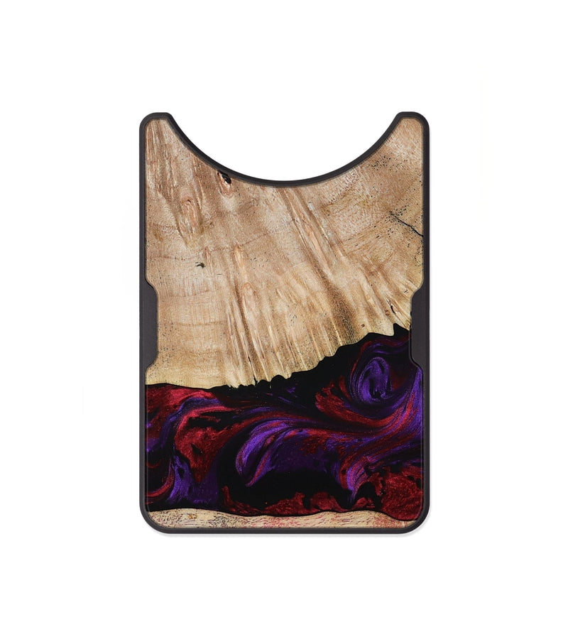 Alloy Wood Wallet - Sampson (Purple, 785884)