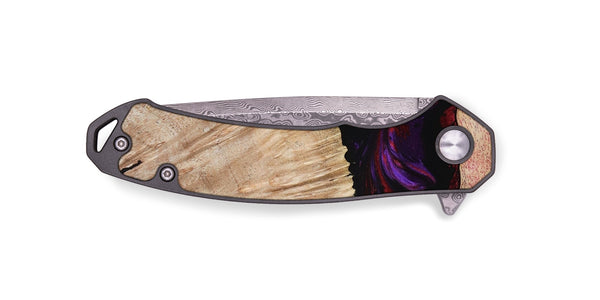 EDC Wood Pocket Knife - Sampson (Purple, 785884)