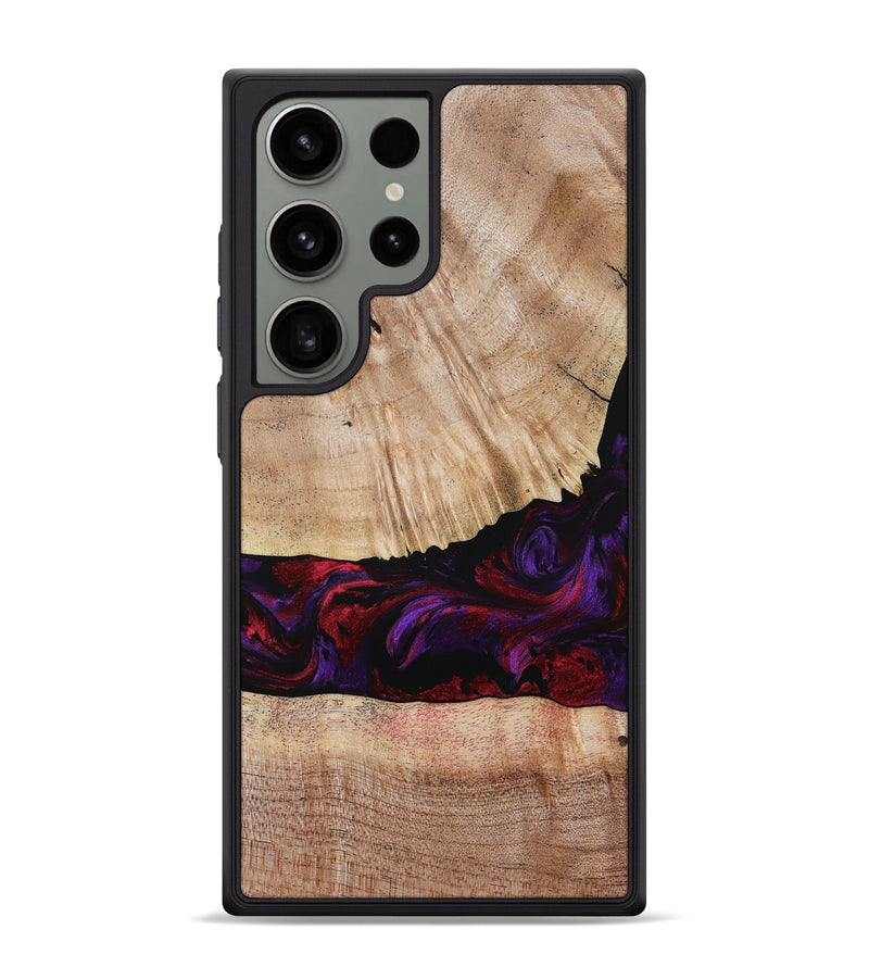 Galaxy S24 Ultra Wood Phone Case - Sampson (Purple, 785884)