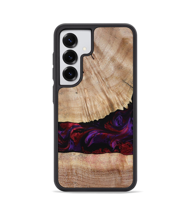 Galaxy S25 Wood Phone Case - Sampson (Purple, 785884)