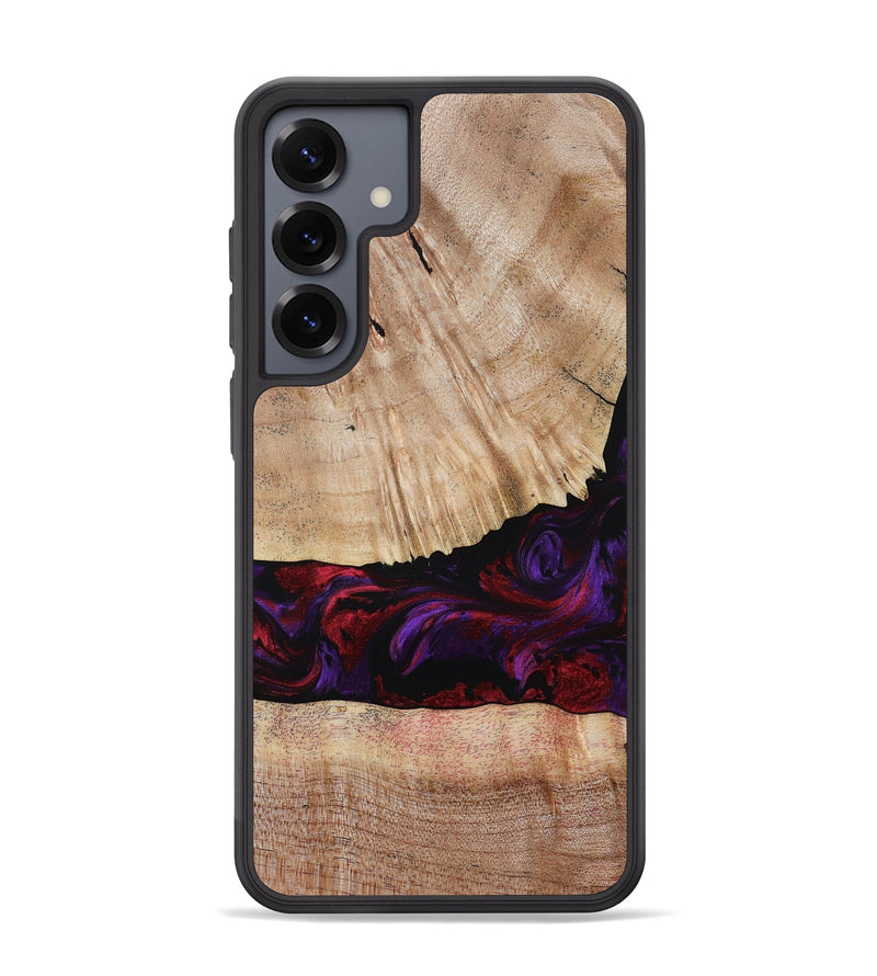 Galaxy S25 Plus Wood Phone Case - Sampson (Purple, 785884)