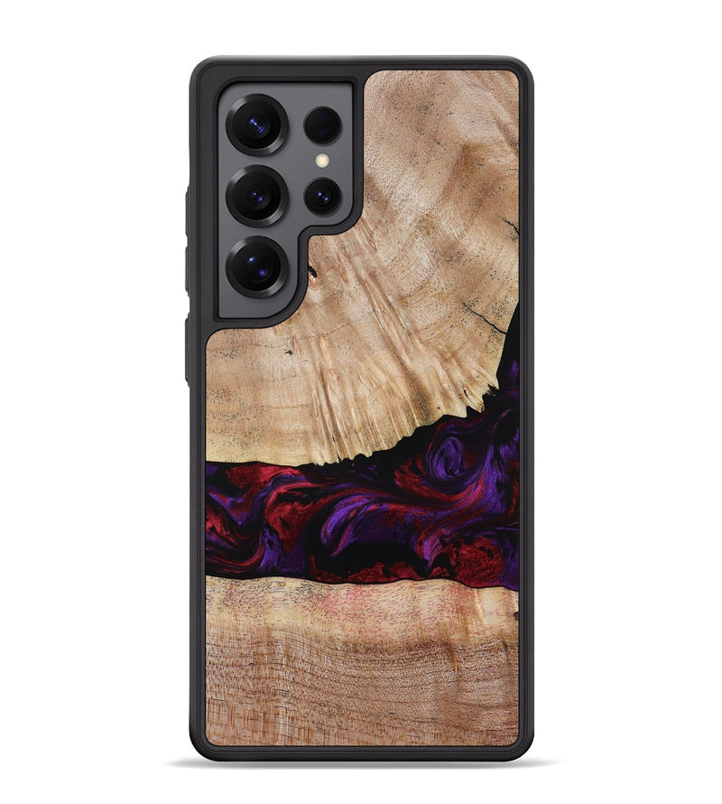Galaxy S25 Ultra Wood Phone Case - Sampson (Purple, 785884)