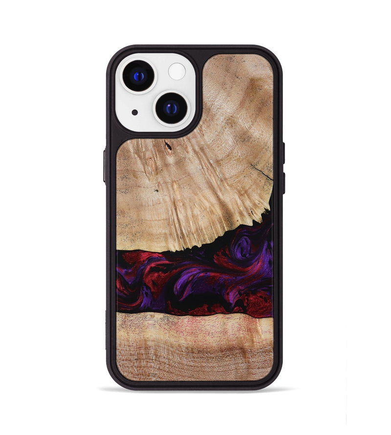 iPhone 13 Wood Phone Case - Sampson (Purple, 785884)