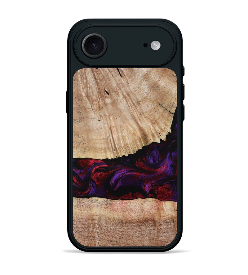 iPhone 17 Air Wood Phone Case - Sampson (Purple, 785884)