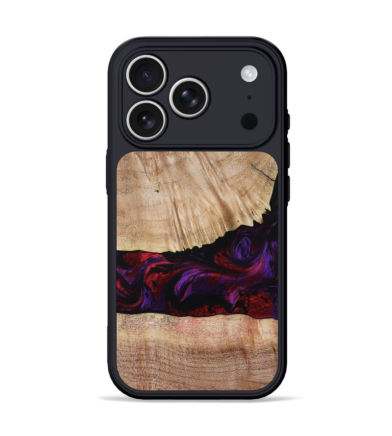 iPhone 17 Pro Wood Phone Case - Sampson (Purple, 785884)