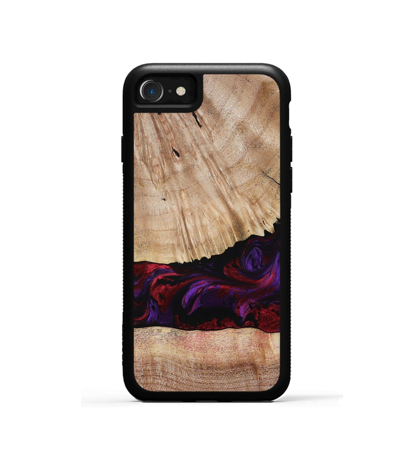 iPhone SE Wood Phone Case - Sampson (Purple, 785884)