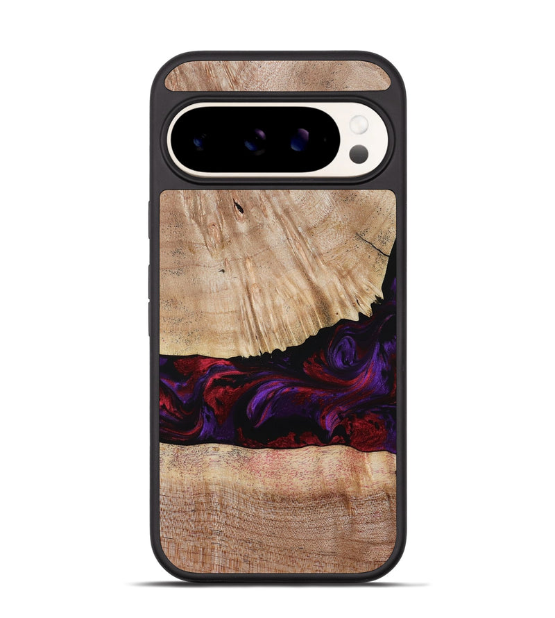 Pixel 9 Pro Wood Phone Case - Sampson (Purple, 785884)