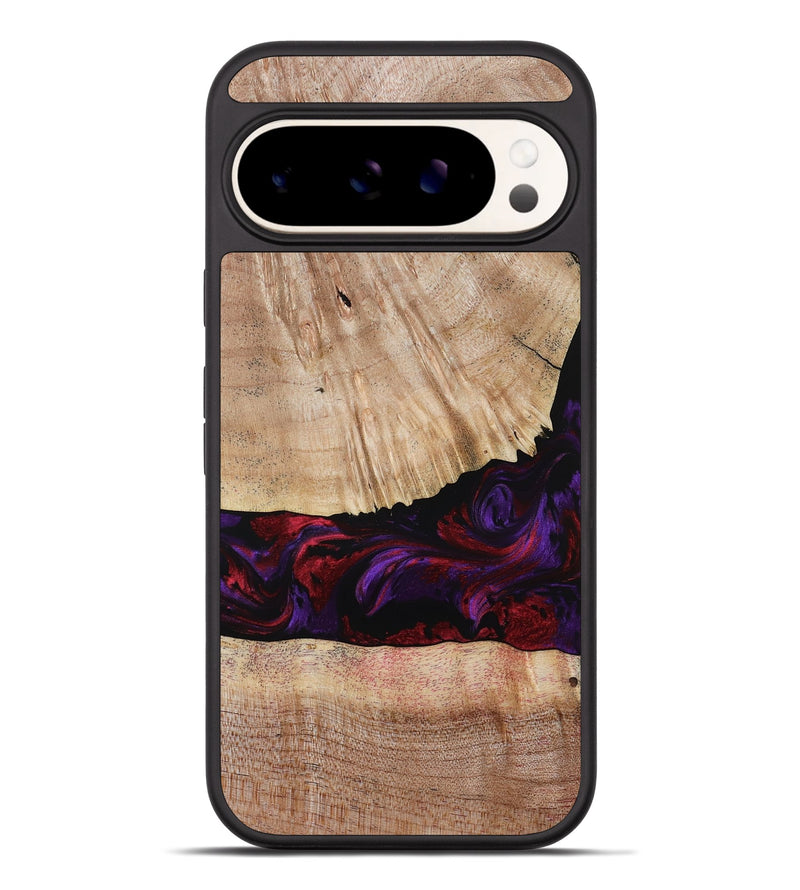 Pixel 9 Pro XL Wood Phone Case - Sampson (Purple, 785884)