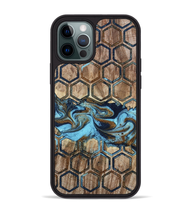 iPhone 12 Pro Max Wood Phone Case - Giada (Pattern, 785908)