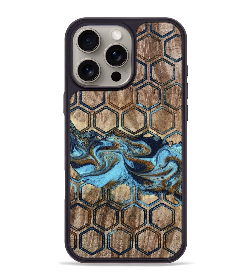 iPhone 16 Pro Max Wood Phone Case - Giada (Pattern, 785908)