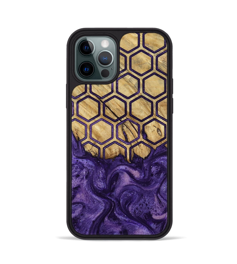 iPhone 12 Pro Wood Phone Case - Regan (Pattern, 785912)