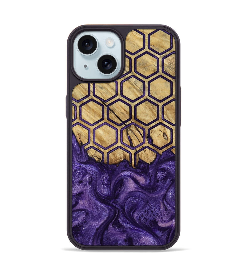 iPhone 15 Wood Phone Case - Regan (Pattern, 785912)