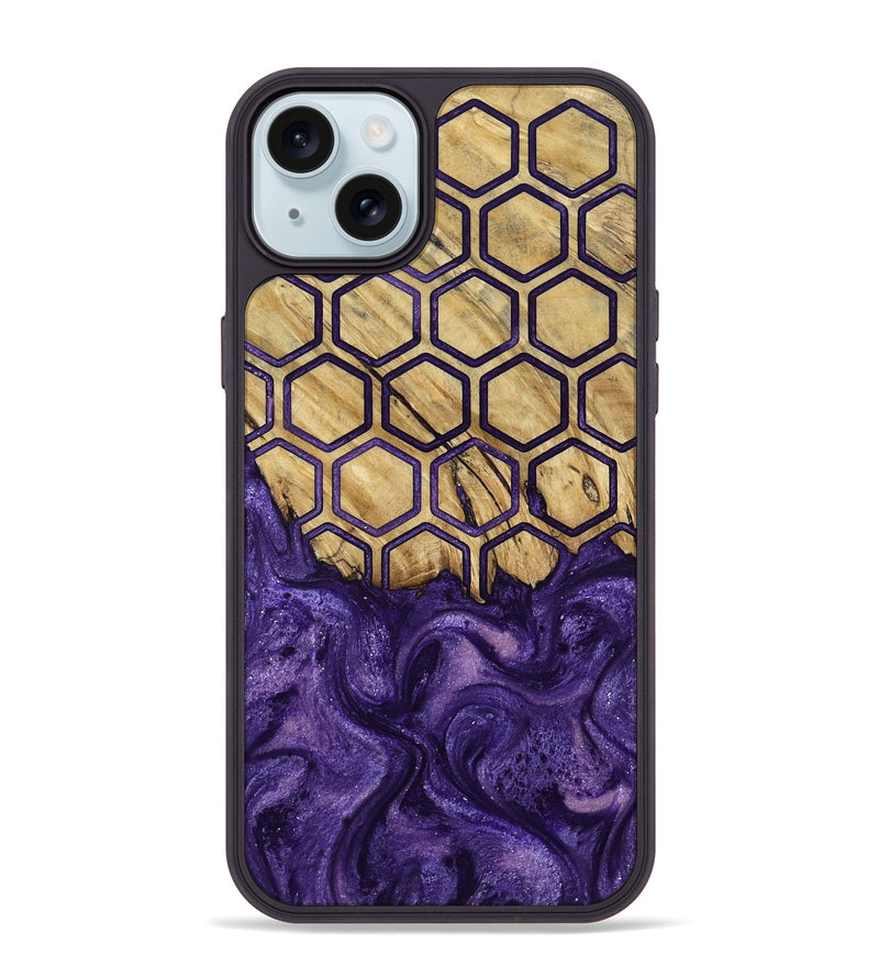 iPhone 15 Plus Wood Phone Case - Regan (Pattern, 785912)