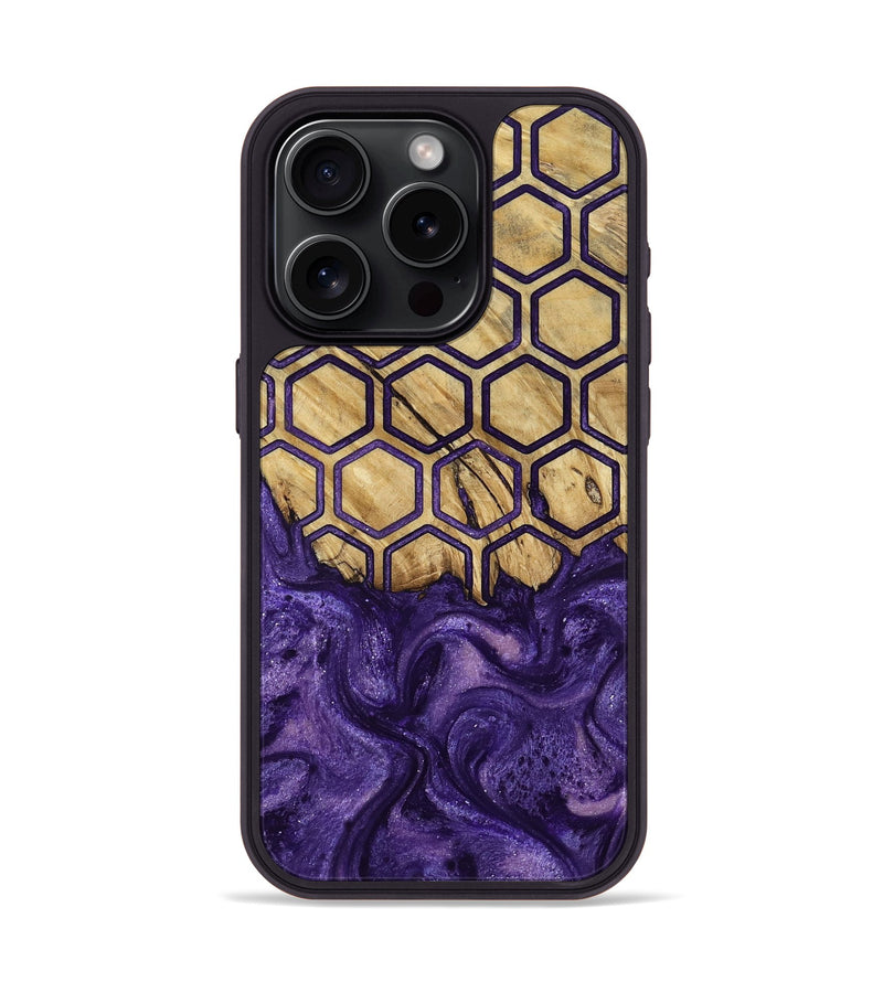 iPhone 15 Pro Wood Phone Case - Regan (Pattern, 785912)