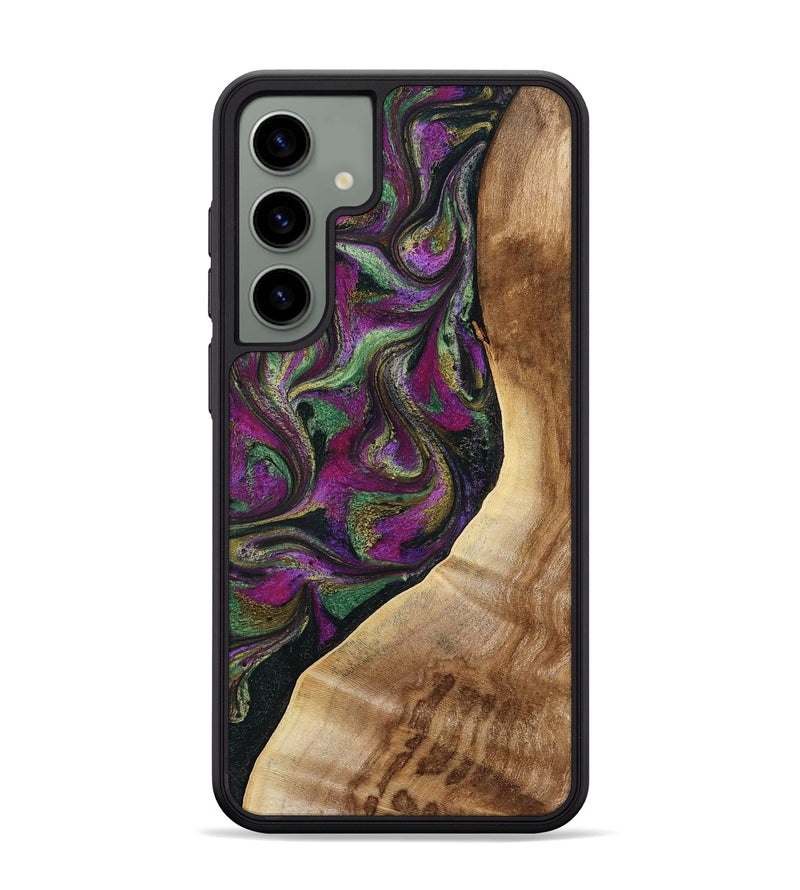 Galaxy S24 Plus Wood Phone Case - Edwin (Green, 785957)