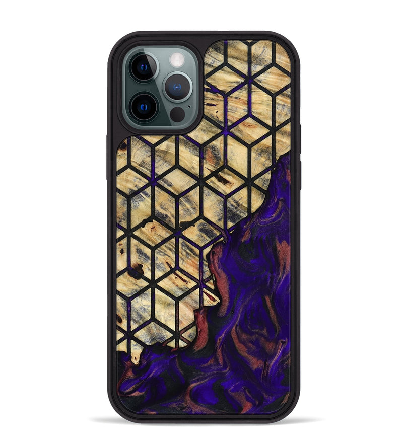iPhone 12 Pro Max Wood Phone Case - Jonah (Pattern, 785963)