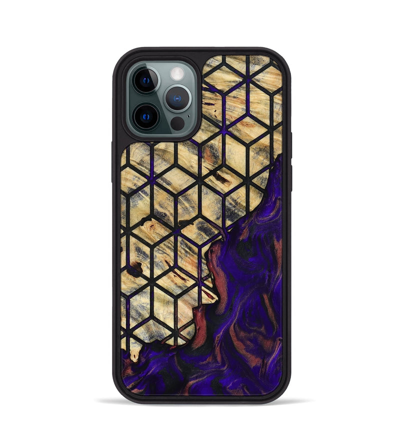 iPhone 12 Pro Wood Phone Case - Jonah (Pattern, 785963)