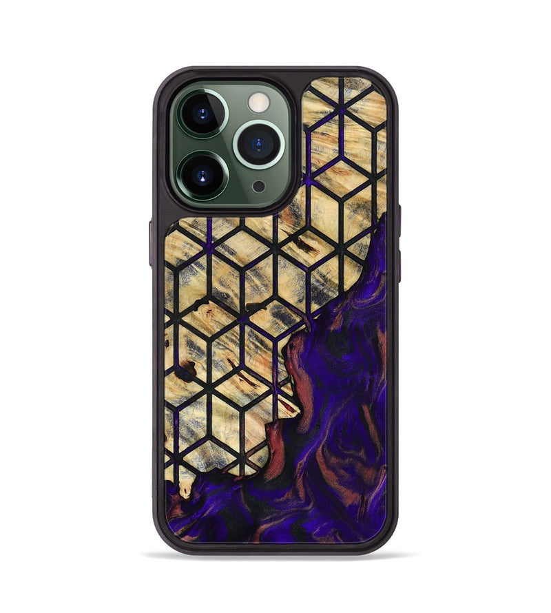 iPhone 13 Pro Wood Phone Case - Jonah (Pattern, 785963)